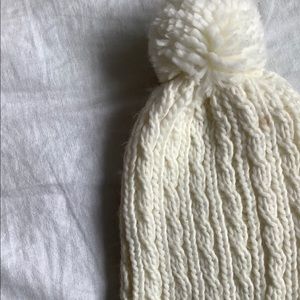 White beanie